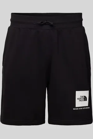 The North Face Szorty z dzianiny dresowej o kroju regular fit z nadrukiem z logo