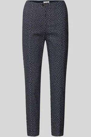 Christian Berg Spodnie materiałowe o skróconym kroju slim fit