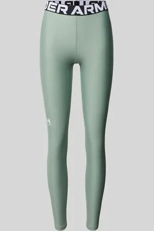 Under Armour Legginsy o kroju skinny fit z elastycznym pasem z logo