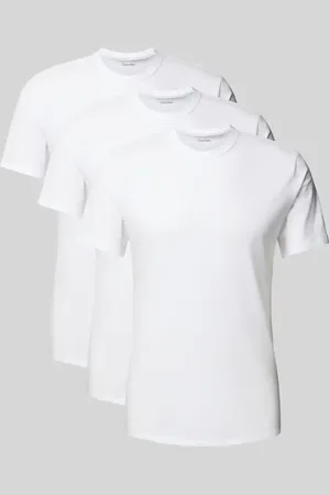 Calvin Klein T-shirt z dekoltem okrągłym, w zestawie 3 szt.