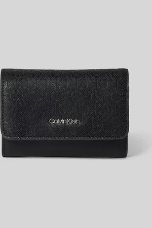 Calvin Klein Portfel z aplikacją z logo model ‘CK MUST’