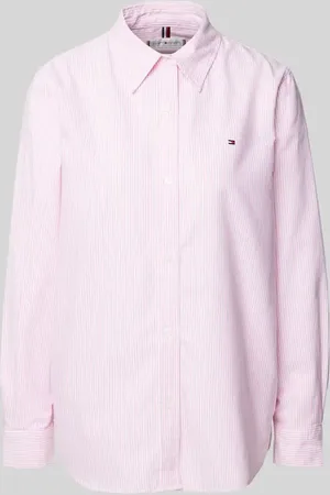 Tommy Hilfiger Bluzka koszulowa o kroju regular fit z czystej bawełny