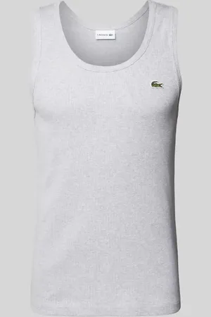 Lacoste Top z efektem prążkowania