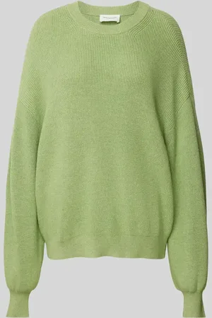 MSCH Sweter z dzianiny o kroju oversized z okrągłym dekoltem model ‘Acentia’