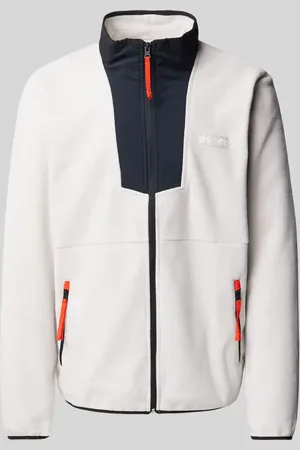Columbia Sweter z polaru z naszywką z logo model ‘SEQUOIA’