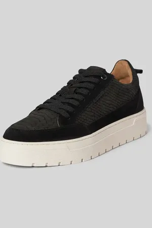 PS Poelman Sneakersy z detalem z logo model ‘Ivar 02’