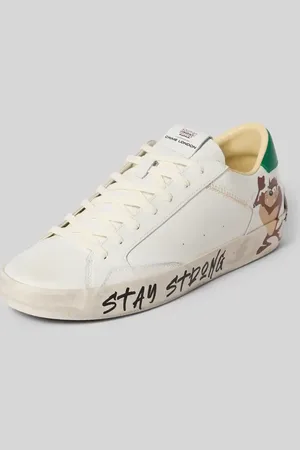 Crime london Sneakersy z naszywką z logo model ‘DISTRESSED’