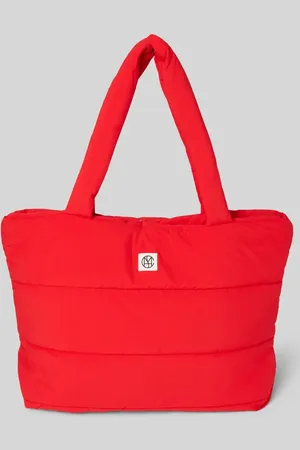 MSCH Torba shopper z detalem z logo model ‘SASJA’