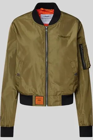 original bombers Bomberka z wyhaftowanym logo