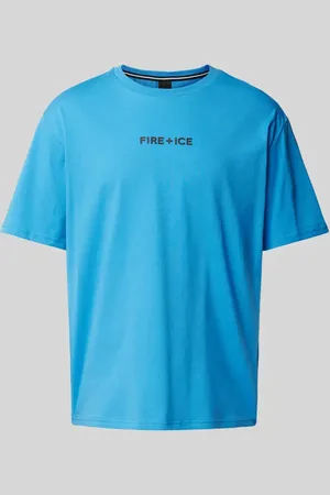 Fire + Ice Koszulka polo z nadrukiem z logo model ‘MICK’