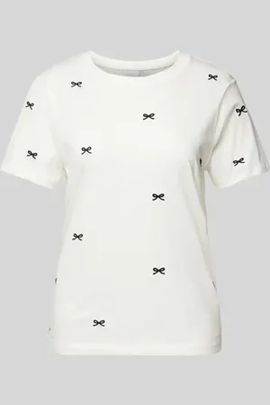 Ichi T-shirt z wyhaftowanym motywem model ‘CAMINO’