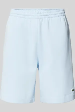 Lacoste Szorty z dzianiny dresowej o kroju regular fit z elastycznym pasem