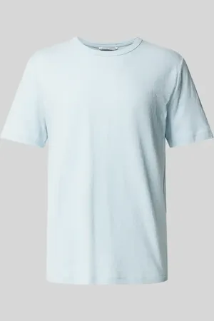 Tiger of Sweden T-shirt z detalem z logo model ‘OLAF’