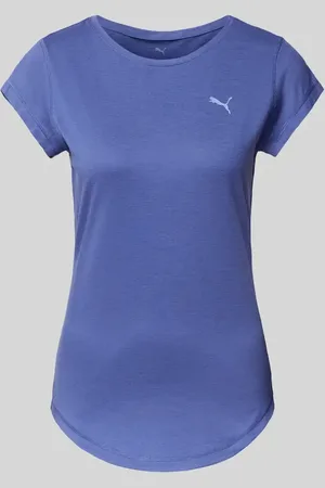 PUMA T-shirt z nadrukiem z logo model ‘Cloudspun Heather’