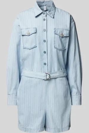 Liu Jo Kombinezon z imitacji denimu model ‘TUTA CORTA’