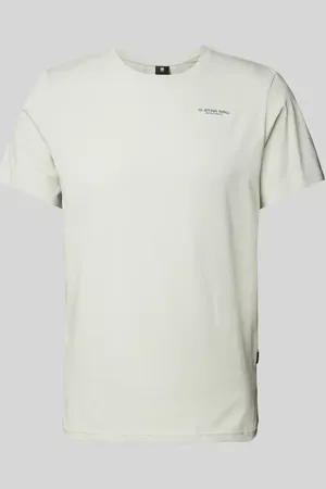 G-Star T-shirt o kroju slim fit z detalem z logo