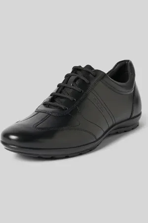 Geox Buty derby z detalem z logo model ‘Symbol’