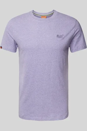 Superdry T-shirt z wyhaftowanym logo