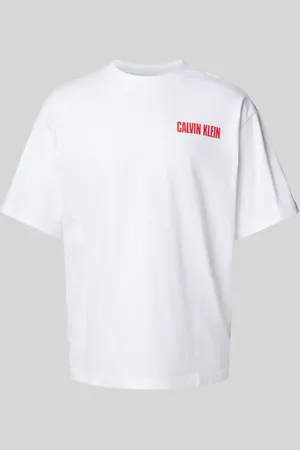 Calvin Klein T-shirt o kroju oversized z nadrukiem z logo