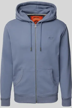 Superdry Bluza rozpinana z wyhaftowanym logo