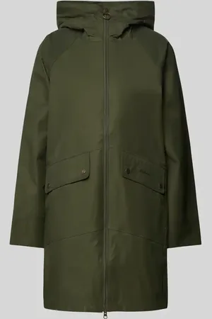 Barbour Płaszcz z dwustronnym zamkiem błyskawicznym model ‘Heron’