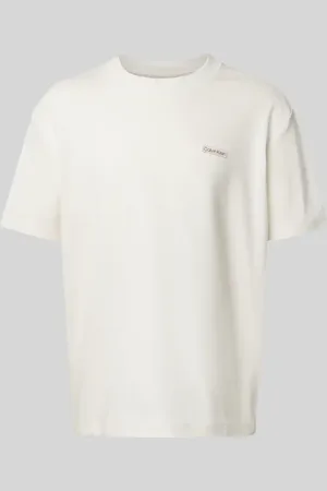 Calvin Klein T-shirt z naszywką z logo
