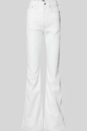 Tommy Hilfiger Jeansy rozkloszowane z 5 kieszeniami model ‘SYLVIA’