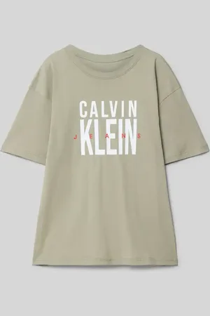 Calvin Klein T-shirt z nadrukiem z logo