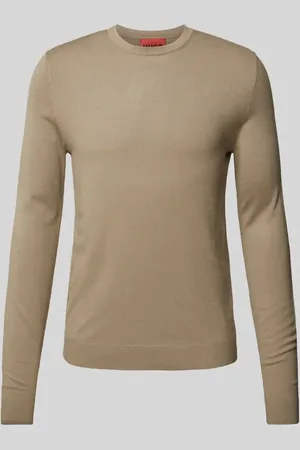 HUGO BOSS Sweter z dzianiny z okrągłym dekoltem model ‘Cody’