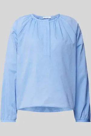 Opus Bluzka o kroju regular fit z okrągłym dekoltem model ‘Fidora’