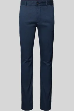 HUGO BOSS Chinosy o kroju slim fit z wpuszczanymi kieszeniami