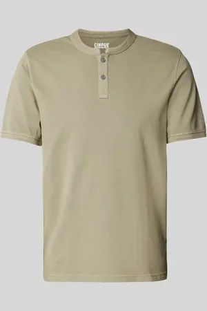 Cinque Koszulka polo o kroju slim fit z okrągłym dekoltem model ‘LANO’