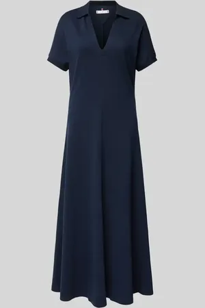 Tommy Hilfiger Sukienka midi z dekoltem w serek