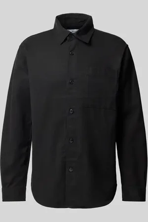 SELECTED Kurtka koszulowa o kroju regular fit z kieszenią na piersi model ‘ACE THAIS’