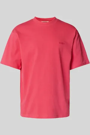 Woodbird T-shirt o kroju oversized z wyhaftowanym logo
