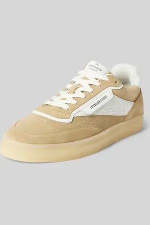 Copenhagen Shoes Sneakersy skórzane z nadrukiem z logo