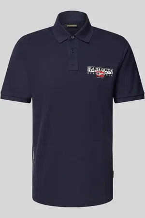 Napapijri Koszulka polo o kroju slim fit z nadrukiem z logo model ‘AYLMER’
