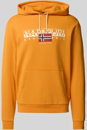 Napapijri Bluza z kapturem i nadrukiem z logo model ‘AYLMER’