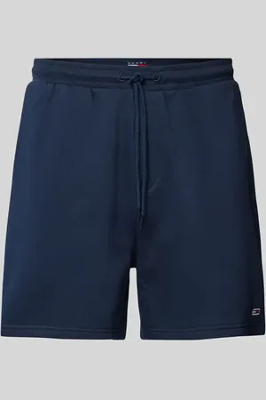 Tommy Hilfiger Szorty z dzianiny dresowej o kroju regular fit z mieszanki bawełny