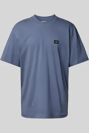 Calvin Klein T-shirt z detalem z logo