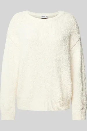 Jake*s Sweter z dzianiny z obniżonymi ramionami