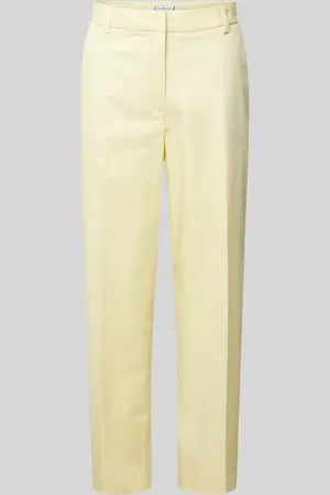 Tommy Hilfiger Chinosy o kroju slim fit z mieszanki bawełny i lyocellu