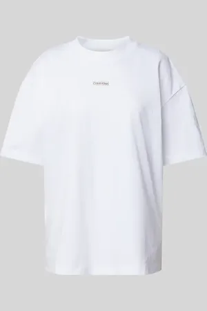 Calvin Klein T-shirt z detalem z logo