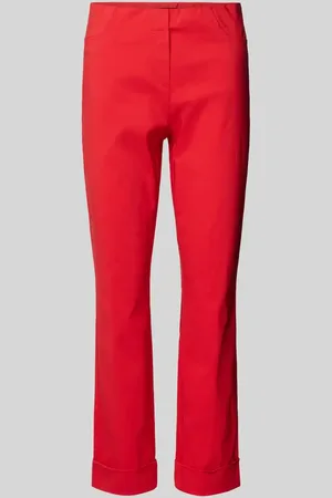 STEHMANN Spodnie o skróconym kroju regular fit model ‘IGOR’