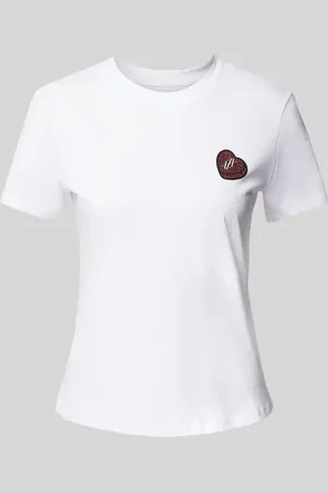 Armani Exchange T-shirt z naszywką z logo
