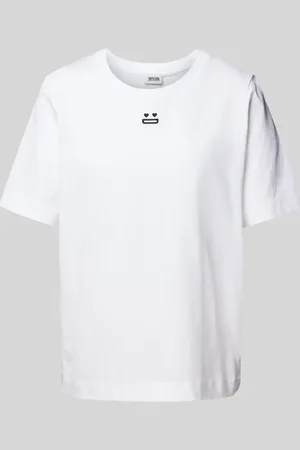 Drykorn T-shirt z wyhaftowanym motywem model ‘KIRANI’