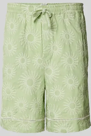 Scotch&Soda Bermudy o kroju regular fit z wyhaftowanym motywem