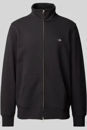 GANT Bluza rozpinana o kroju regular fit z wyhaftowanym logo