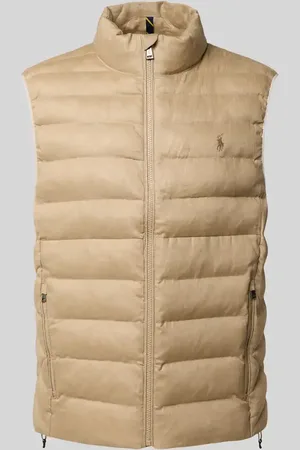 Ralph Lauren Kamizelka pikowana z wyhaftowanym logo model ‘TERRA’