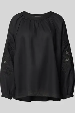 The Mercer Bluzka lniana o kroju regular fit z czystego lnu